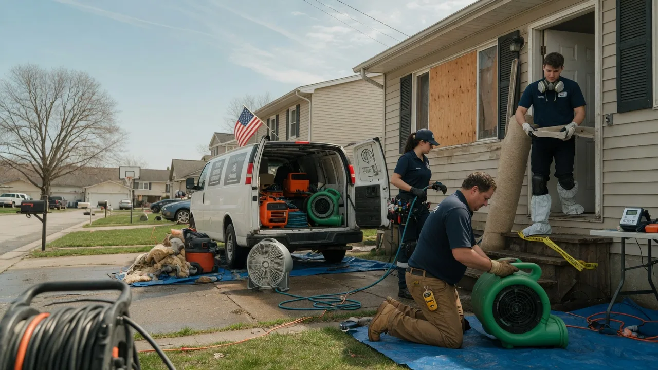 Water Damage Restoration in Ashfield, PA near me